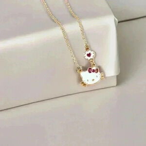 Hello Kitty Pendant Chain Necklace